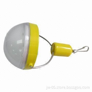 Energy-saving Solar Camping/Emergency LED Light, Made of Stainless Steel and ABS/Replaceable Battery